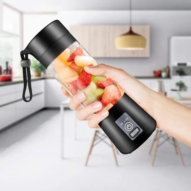 Portable Blender,Personal Blender with USB Rechargeable Mini Fruit Juice Mixer,Personal Size Blender for Smoothies and Shakes Mini Juicer Cup Travel 380Ml,Fruit Juice,Milk