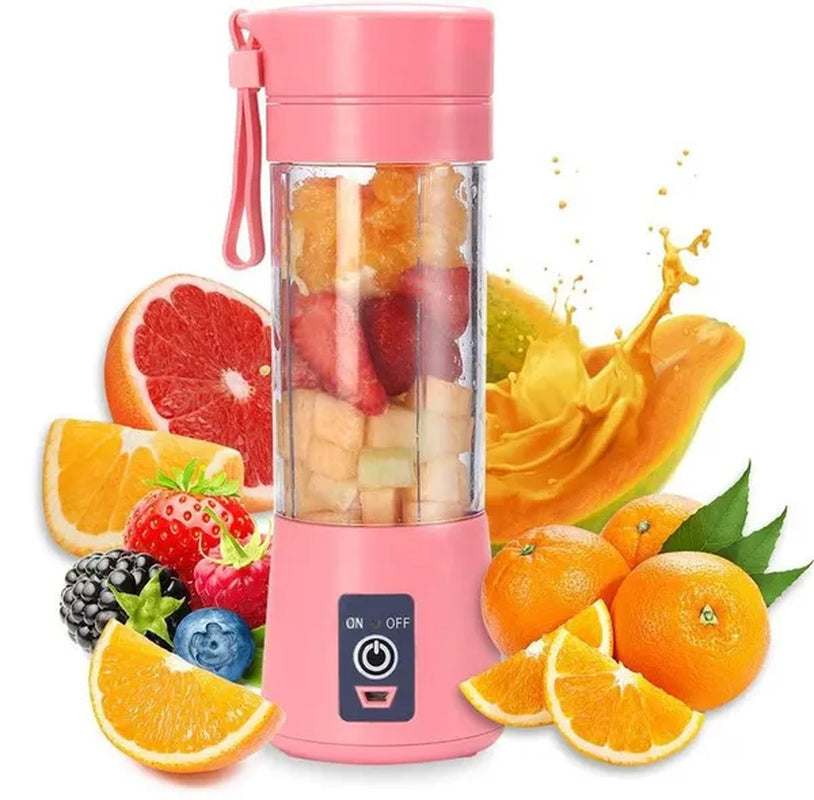 Portable Blender,Personal Blender with USB Rechargeable Mini Fruit Juice Mixer,Personal Size Blender for Smoothies and Shakes Mini Juicer Cup Travel 380Ml,Fruit Juice,Milk