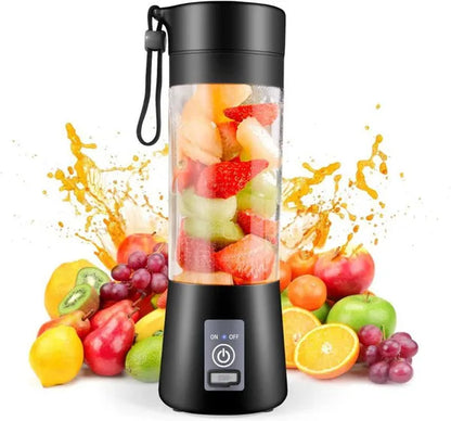 Portable Blender,Personal Blender with USB Rechargeable Mini Fruit Juice Mixer,Personal Size Blender for Smoothies and Shakes Mini Juicer Cup Travel 380Ml,Fruit Juice,Milk